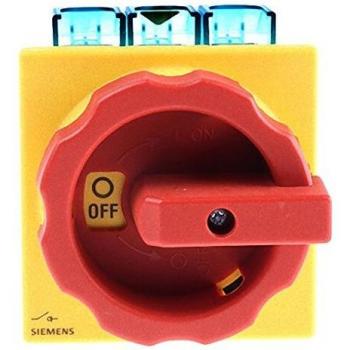 Interruptor Seccionador Siemens 3P 125A Potencia 45kW IP65