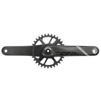 Truvativ Manivela Hilo. Descendant Eagle CF Carbon Boost DM BB30 Rodamiento Interior, 00.6118.498.001 Manivela & – gaardi, Negro, 170 mm, 32T