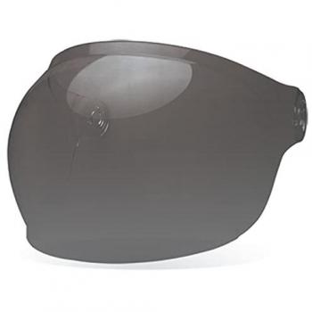 Casco Bell Bullitt Bubble con Visera Gris y Pestañas Negras (Tamaño Único)