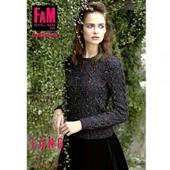 Lang Yarns FAM fatto A Mano 235 País Malla punto Cuaderno de punto con instrucciones