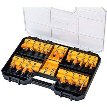 DeWalt Fresa Set, 22 piezas, dt90017