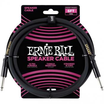 Ernie Ball 6-Foot Classic Speaker Cable - Black