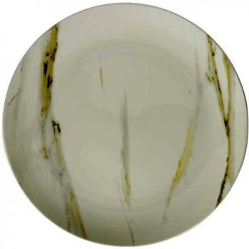 Royal Doulton 40010276 Wedgwood Vera Wang Venato Imperial dinerboard 28 cm, Ceramic, White