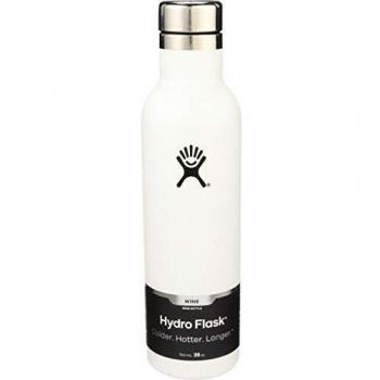 Hydro Flask Botella de agua unisex para adultos, color blanco, 25 oz