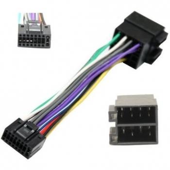 AERZETIX: Adaptador cable enchufe ISO H2 para autoradio C1934