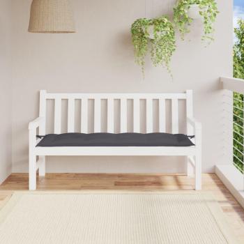 Cojín de banco de jardín tela Oxford 150x50x7 cm Color Antracita, Gris, Rojo y más Cojín Decorativo de Asiento Cojines de muebles de salón