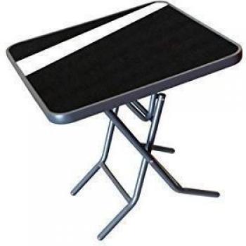 MESA PLEGABLE IRTA ANTRACITA 70 X 70 CM