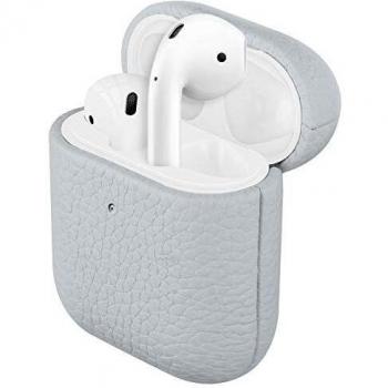 Fooyin Handmade Series Funda de Cuero para AirPods, Protección Cover