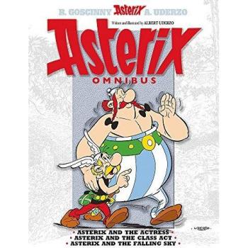 Asterix Omnibus 11: Asterix y la Actriz, Asterix y el Acto de Clase, Asterix y el Cielo que Caía - Libro en Formato Rústico
