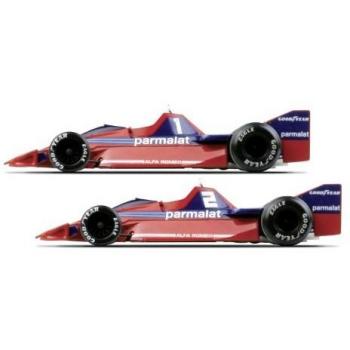 True Scale Miniatures TSM124305 - Alfa Romeo Bt46 1st & 2nd Place Niki Lauda Watson Italian GP 1978 - Escala 1/43 - Vehiculo en Miniatura montado y Pintado