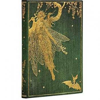 Libreta Mini Hada Oliva Rayada Tapa Dura Paperblanks (95 × 140 mm)