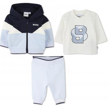 Conjunto de bebé niño de chándal con capucha y camiseta BOSS Kidswear - Boss Conjunto J51059