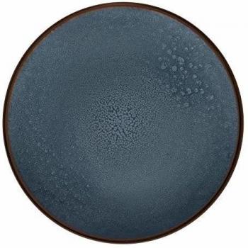 Plato Llano Medard de Noblat (x6) Gres Índigo 26,5 cm