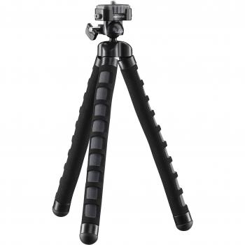 Trípode Mantona Kaleido Flex Gris Profundo con Cabezal de Rótula y Altura Máxima de 27 cm