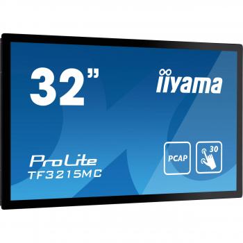 Iiyama ProLite TF3215MC-B2 Pantalla Táctil para PC de 80 cm (31.5) Full HD 1920 x 1080 píxeles LED, color negro, tipo quiosco