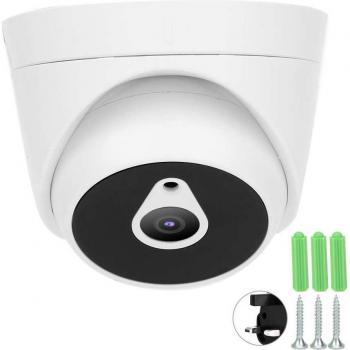 Cámara Domo AHD 1080P Infrarroja Coaxial IP66 5MP para Exterior con Monitor de Seguridad AC100V-240V