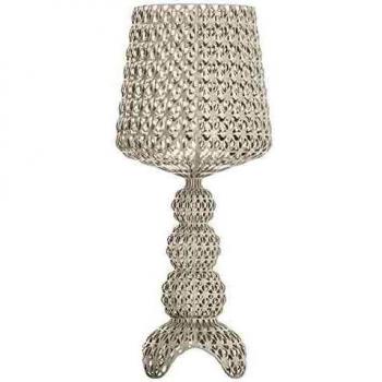 Lámpara de mesa Mini Kabuki LED blanca h70cm