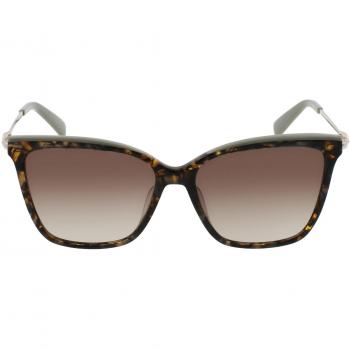 Longchamp Women's Oval Acetate Sunglasses LO683S - Violet/Brown