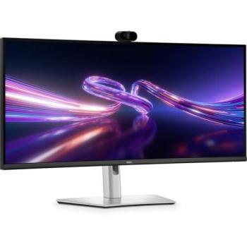 Monitor Curvo Dell Pro P3426WEV 34 UltraWide Quad HD 3440 x 1440, IPS, USB-C, Webcam, Ajuste de altura, 100Hz