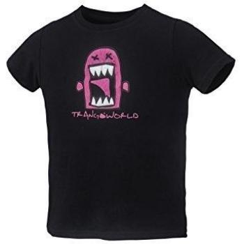 Trango Monster - Camiseta para niños, Color Negro, Talla 6