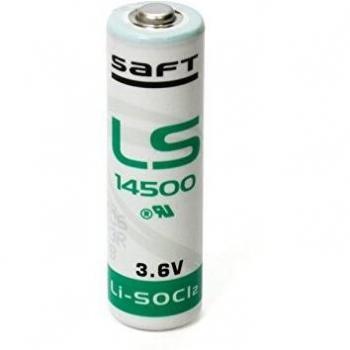 Pila Litio cilíndrica Saft LS14500 de 2600mAh,