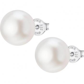 Pendientes Time Road WS00231/12 de Plata con Perla