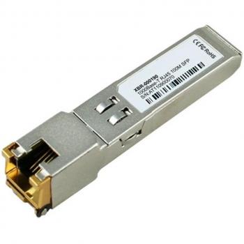 Generic XBR-000190 para una, 1000BASE-T Ethernet SFP módulo, RJ45 conector