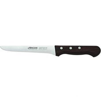 Arcos Serie Atlantico, Cuchillo Deshuesador, Hoja de Acero Inoxidable de 155 mm, Mango de madera Palisandro color Marrón