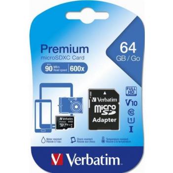 Speedlink Daroc Stereo Speakers, USB-Powered, 3.5mm Jack, Black (SL-810005-BK)Verbatim Premium MicroSDXC Memory Card with Adapter, 64GB, Class 10 (44084)