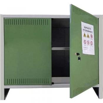 Gabinete de Almacenamiento de Pesticidas 'Pratiko' 2 Puertas - 100 x 40 x 80 cm Bajo