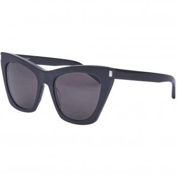 Saint Laurent SL214 001 Black Kate Cats Eyes Sunglasses Lens Category 3 Size 55
