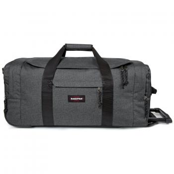 Eastpak Leatherface M Equipaje de ruedas, 61 litros, Negro