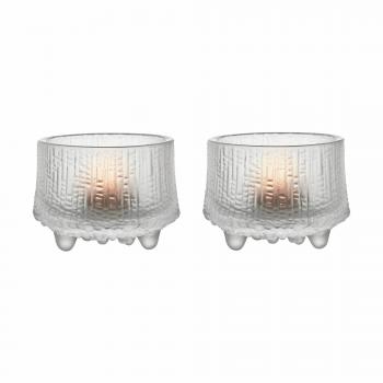Ultima Thule - Set de portavela transparente/2x portavela