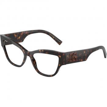 Dolce & Gabbana DG3378F Asian Fit 502 Gafas Recetadas para Mujer Tortoiseshell