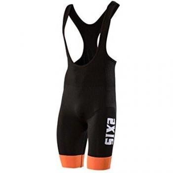 SIXS - SLP STRIPES - CULOTE CON TIRANTES CON ENTREPIERNA - Naranja -