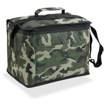 Nevera Portátil Camuflaje 10L con Asa y Revestimiento Isotérmico HIDALGO