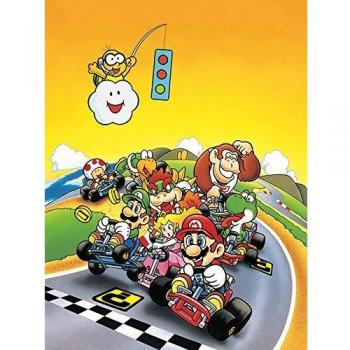 Canvas Super Mario Kart Retro 30X40