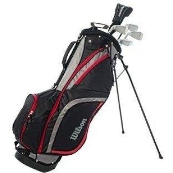 Wilson Pro Staff HDX Acero  - Palos de golf, color negro, talla 3W -5-7-9-S-Putt-Bag