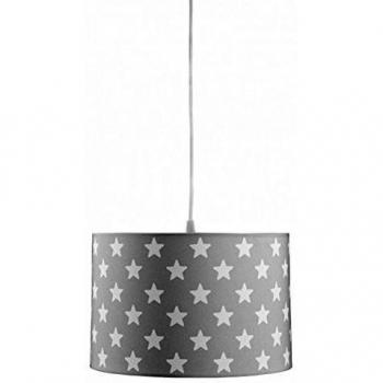 Kids Concept 300319 lámpara de techo estrellas gris