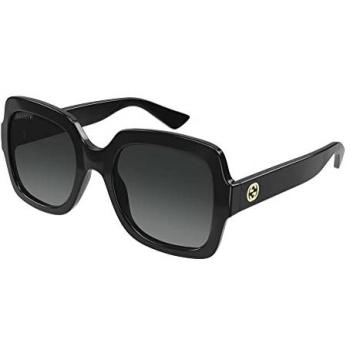 Gucci GG1337S 002 Women's Sunglasses, Black, Size: 54 MM, Grey Gradient Polarized