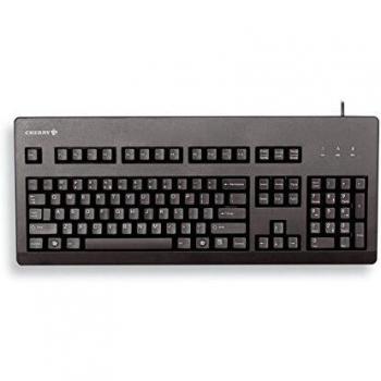 Teclado Mecánico CHERRY G80-3000 USB QWERTY Inglés Negro, Robusto, Tazas Programables, Interruptores MX BROWN
