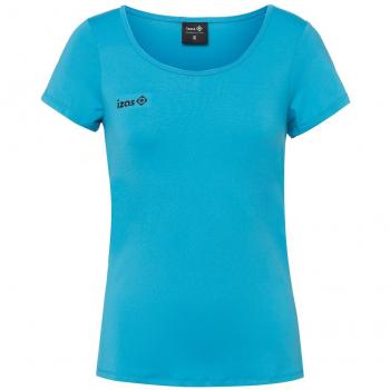 Izas Vila Camiseta de Manga Corta para Running, Mujer, Turquesa, XS