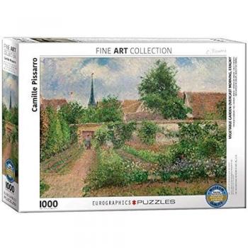 Eurographics 1000-Piece Puzzle - Camille Pissarro: Vegetable Garden Overcast Morning