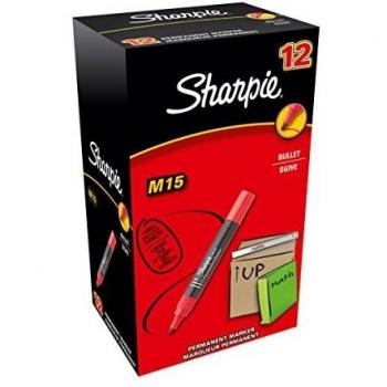 Sharpie S0192603 - Rotulador permanente, 12 unidades