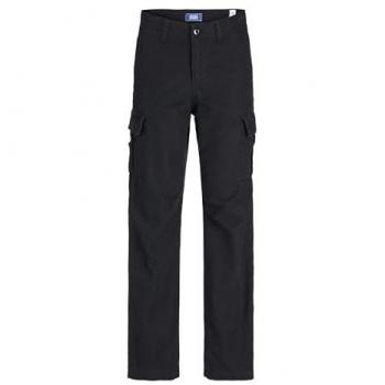 Pantalones Cargo Jack & Jones Junior Kane Barkley para Hombre - Color Negro, Talla 11 Años