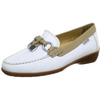 Mephisto DORIS BUTTERFLY 14530/14518 WHITE - Mocasines para mujer, color white butterfly 14530/14518, talla 38