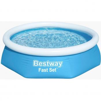 Bestway Fast Set Inflatable Pool with Filter Pump, 244 x 61 cm, 1.880L