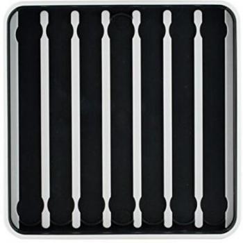 Organizador paperflow plastico para 56 capsulas de cafe 320x50x320 mm negro