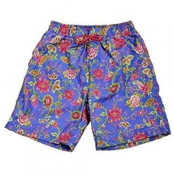 VITIVIC TB Surfero, Bañador para Niños, Flores Fondo Indigo, 10 Años