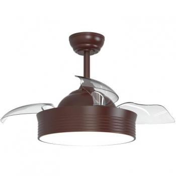 Ventilador de Techo Led Sulion Bombay S Marrón